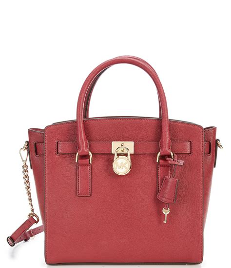 Michael Kors Studio Hamilton Large East West Satchel – Mulberry